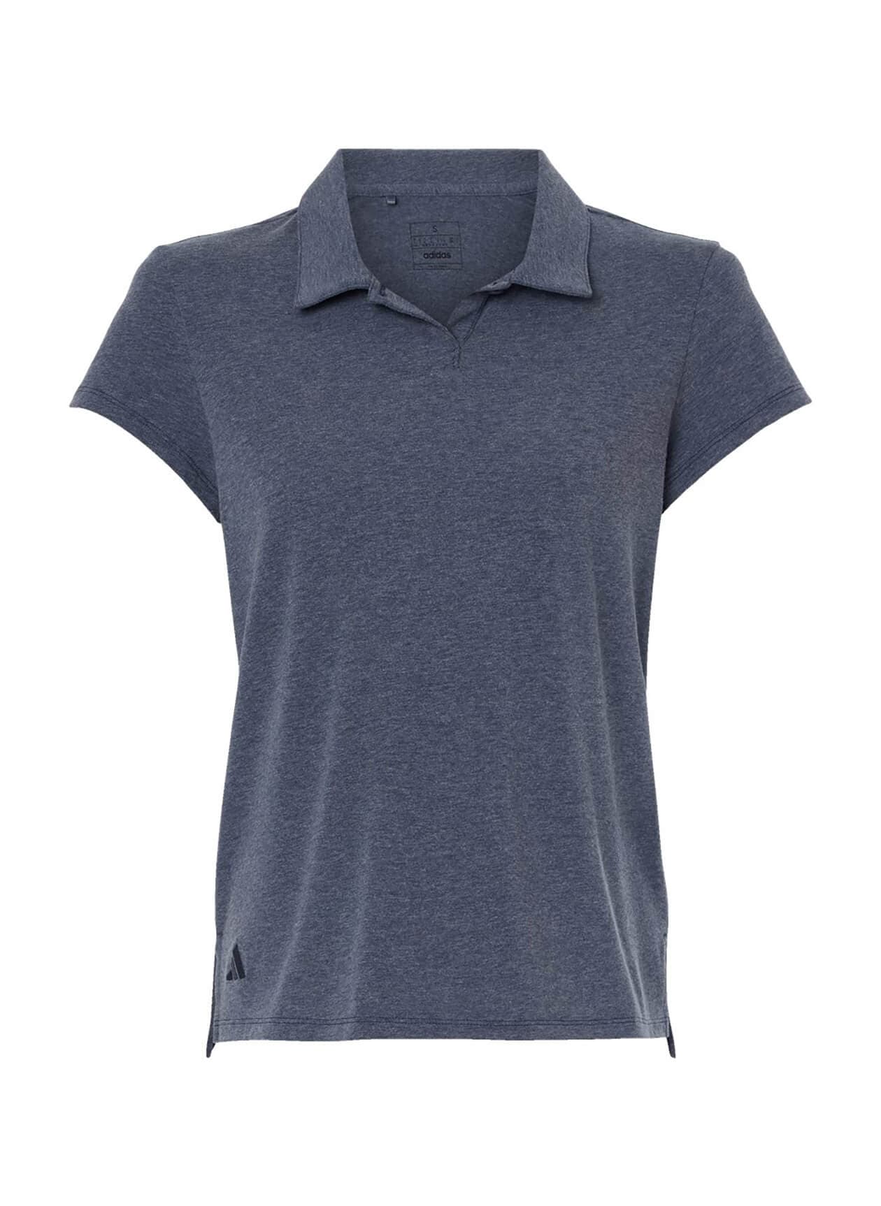 Adidas Women's Blend Polo - Collegiate Navy Melange 3XL