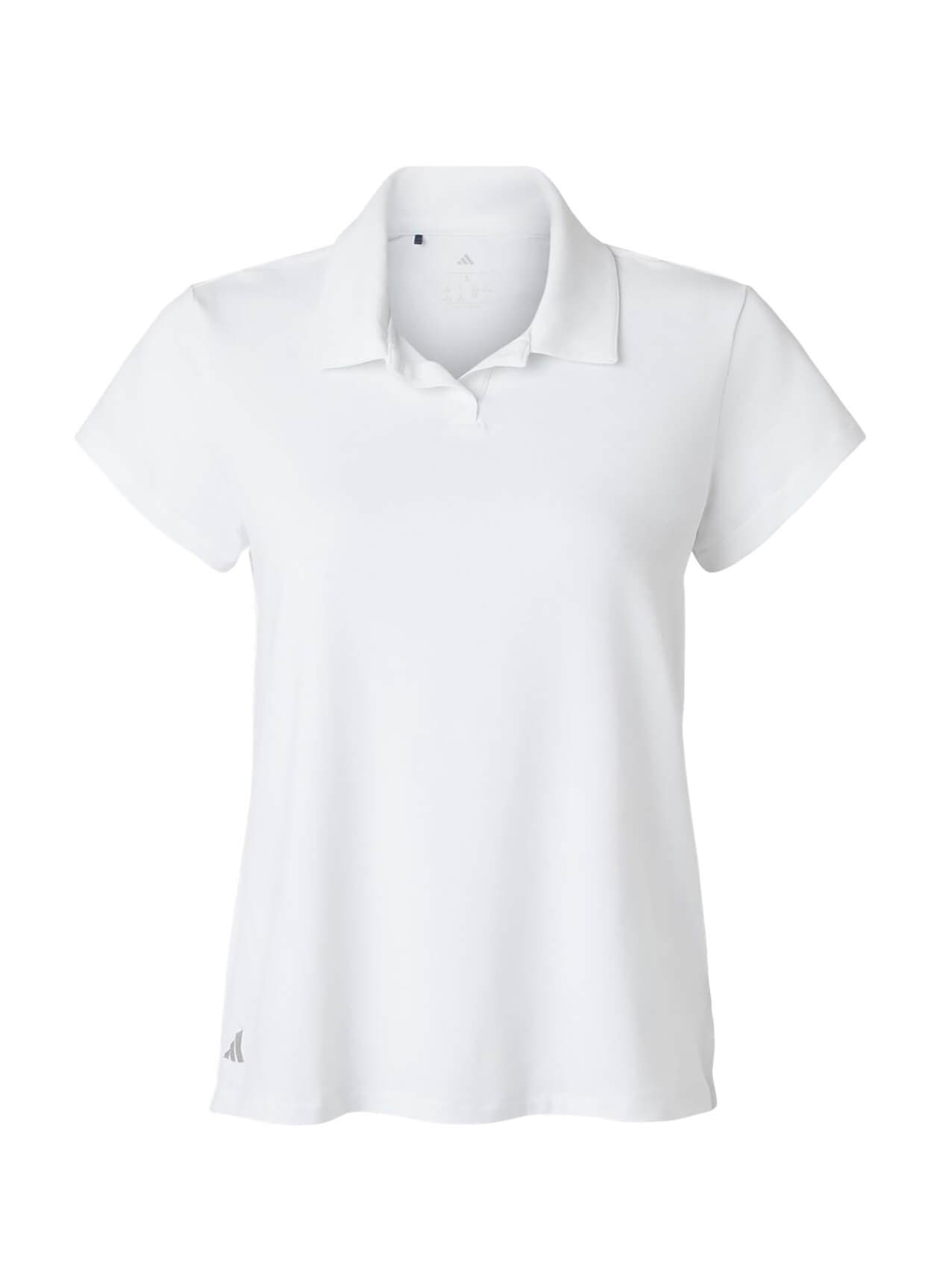 Adidas Women's Blend Polo - White 3XL