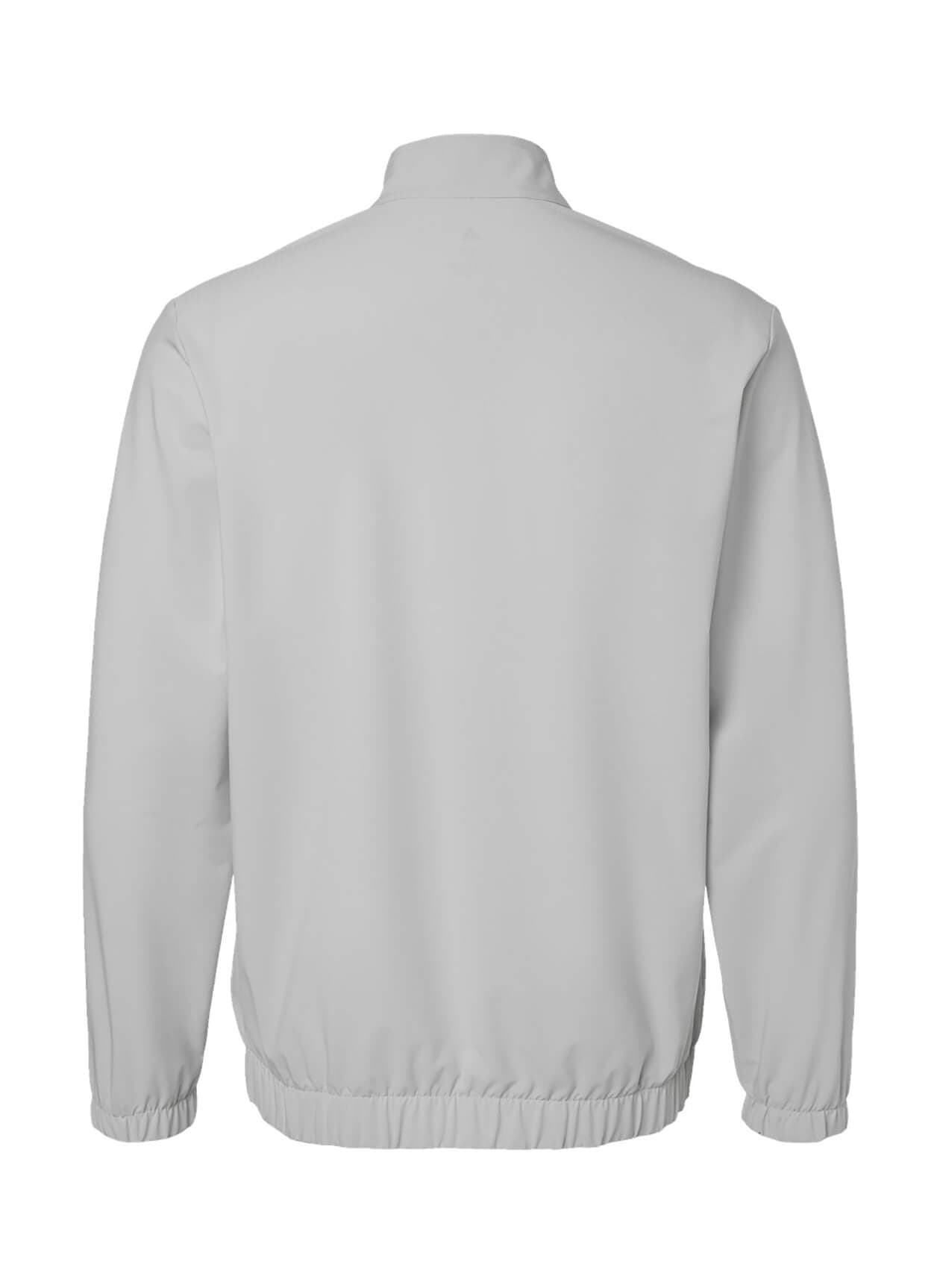 Adidas Men's Stretch Woven Half-Zip Pullover - Light Grey 3XL