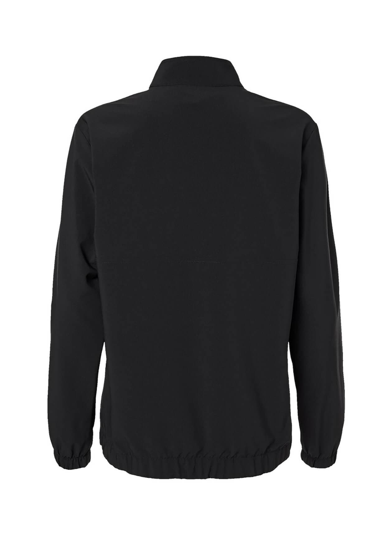 Adidas Women's Stretch Woven Half-Zip Pullover - Black 3XL