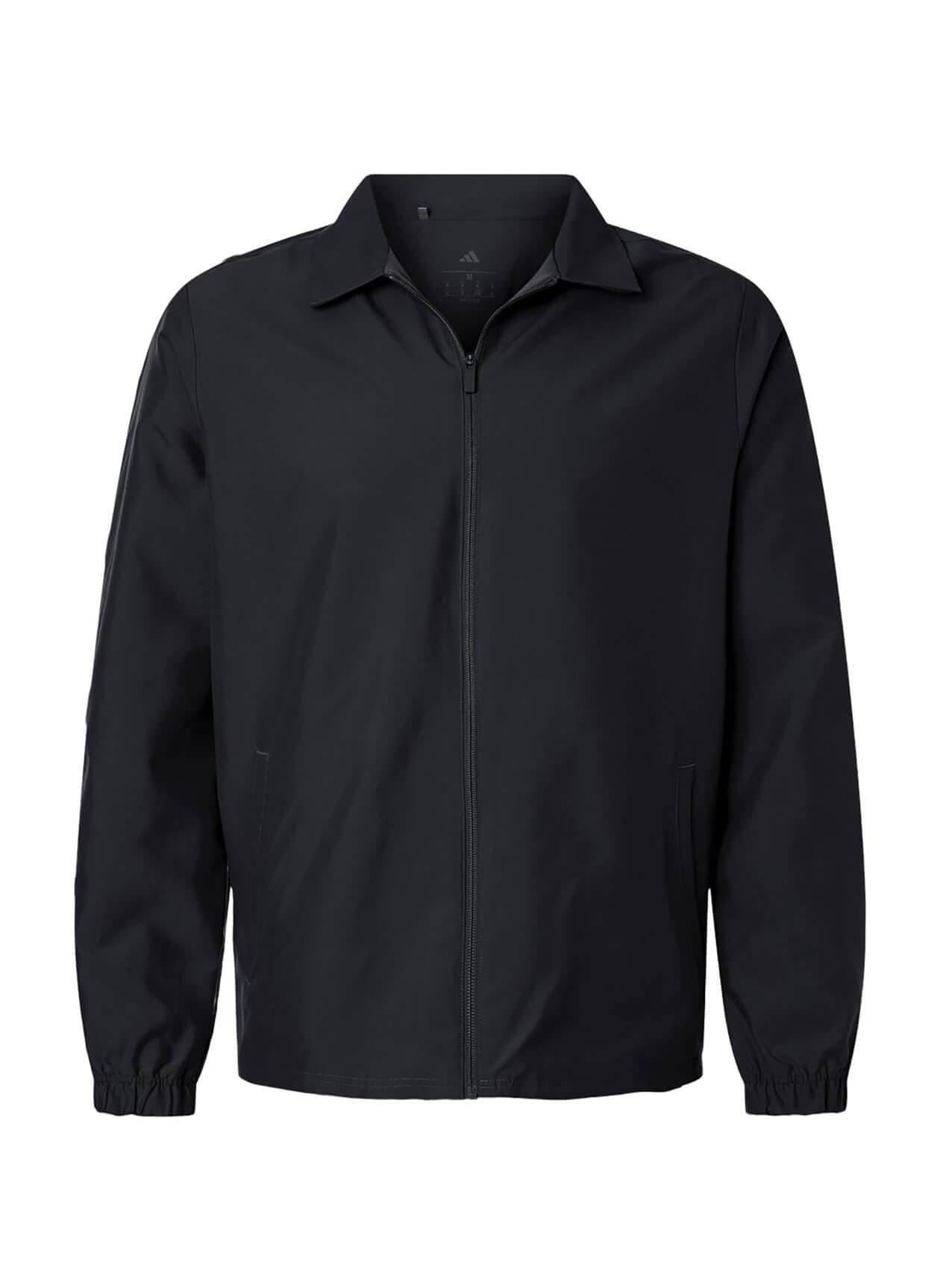 Adidas Men's Lifestyle Full-Zip Jacket - Black 3XL