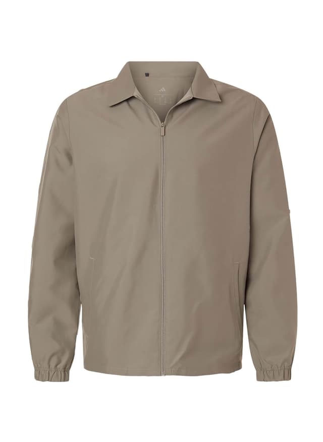 Adidas Men's Lifestyle Full-Zip Jacket - Brown 3XL