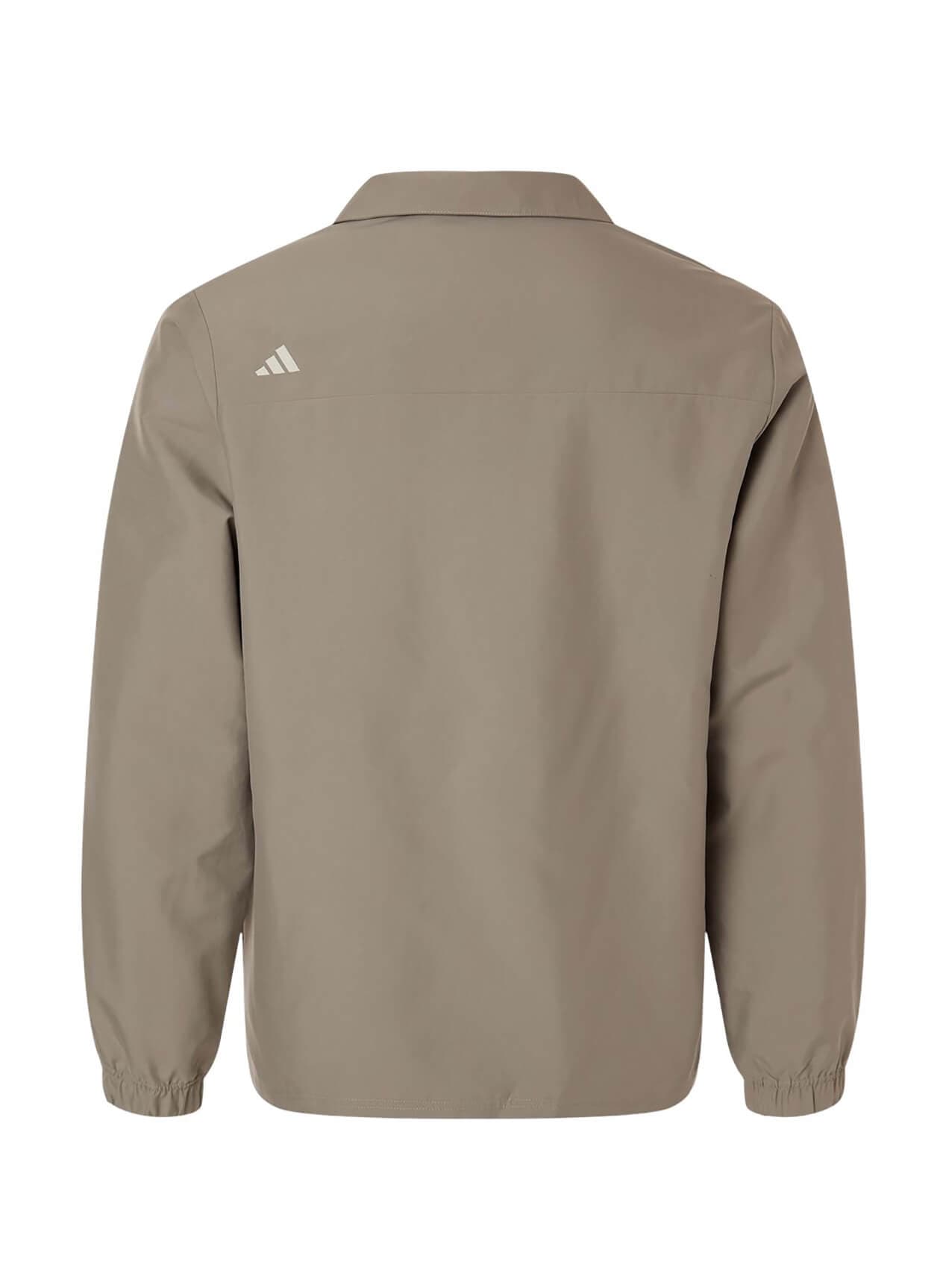 Adidas Men's Lifestyle Full-Zip Jacket - Brown 3XL