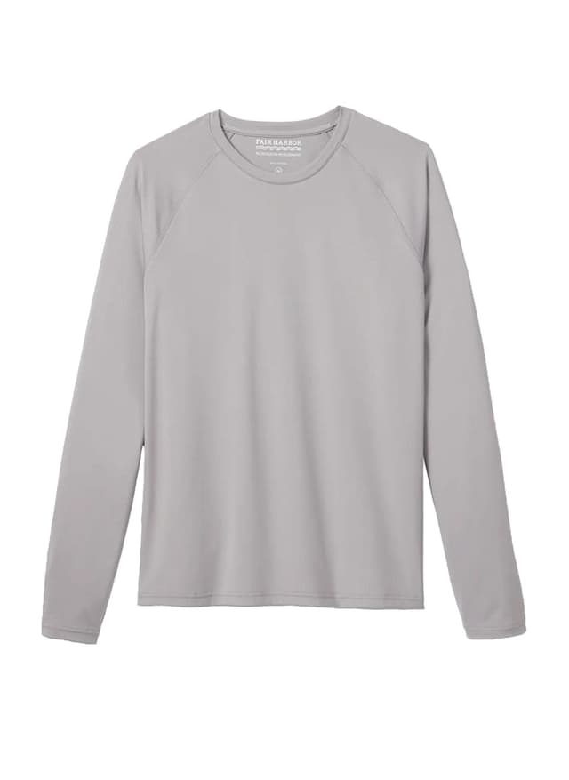 Fair Harbor Men's Anchor Rashguard - Grey (031) LG