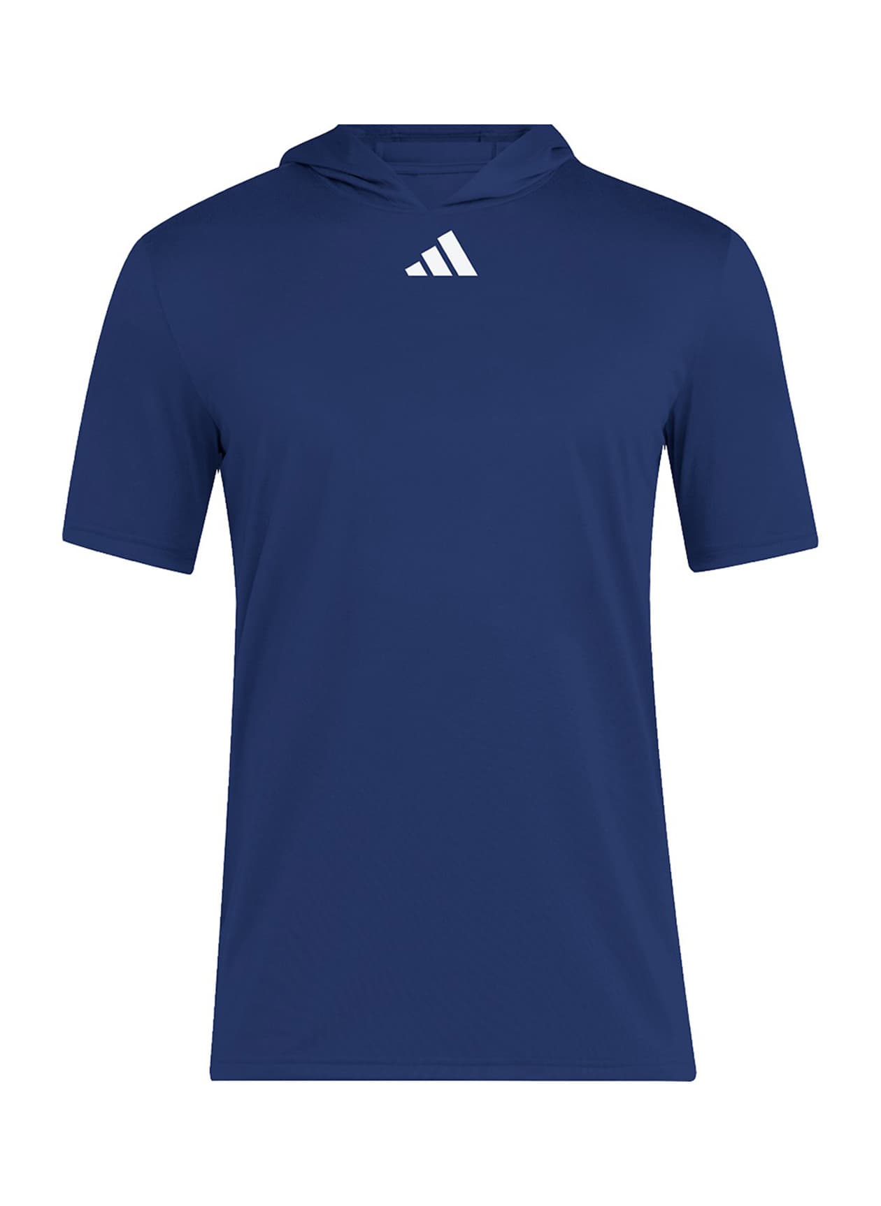 Adidas Men's Short-Sleeve Hoodie - Navy 3XL