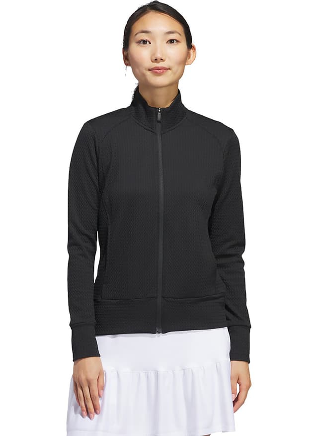 Adidas Golf Women's Ultimate365 Texture Jacket - Black 3XL