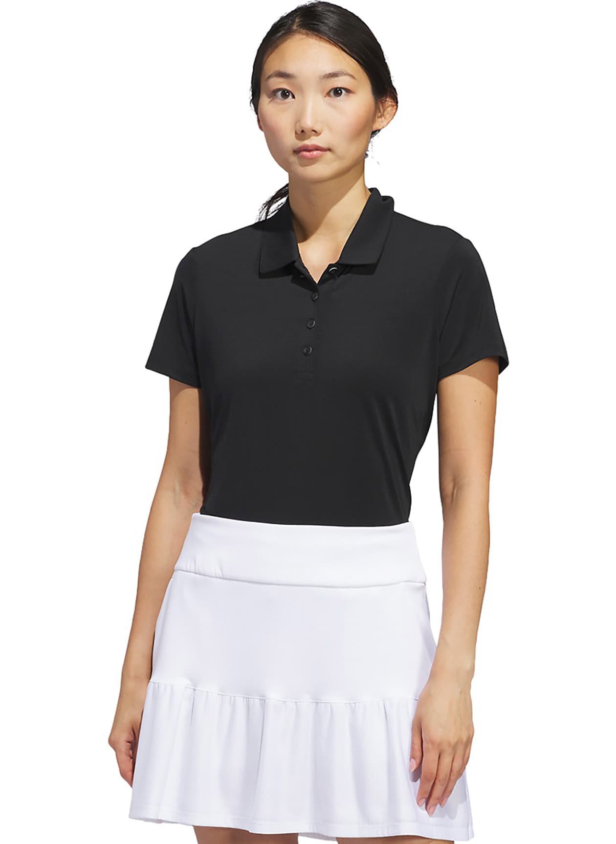 Adidas Golf Women's Ultimate365 Solid Polo - Black LG