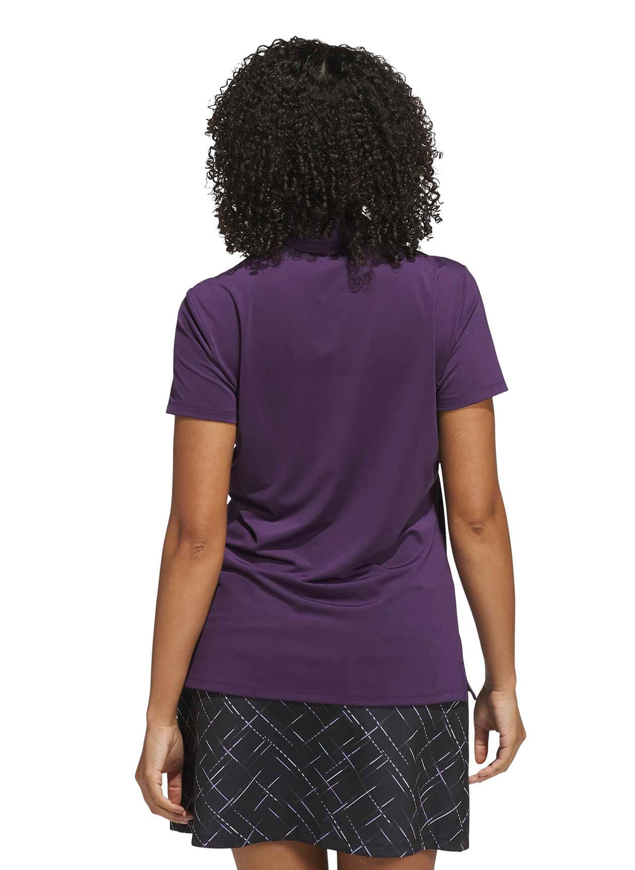Adidas Golf Women's Ultimate365 Solid Polo - Purple LG