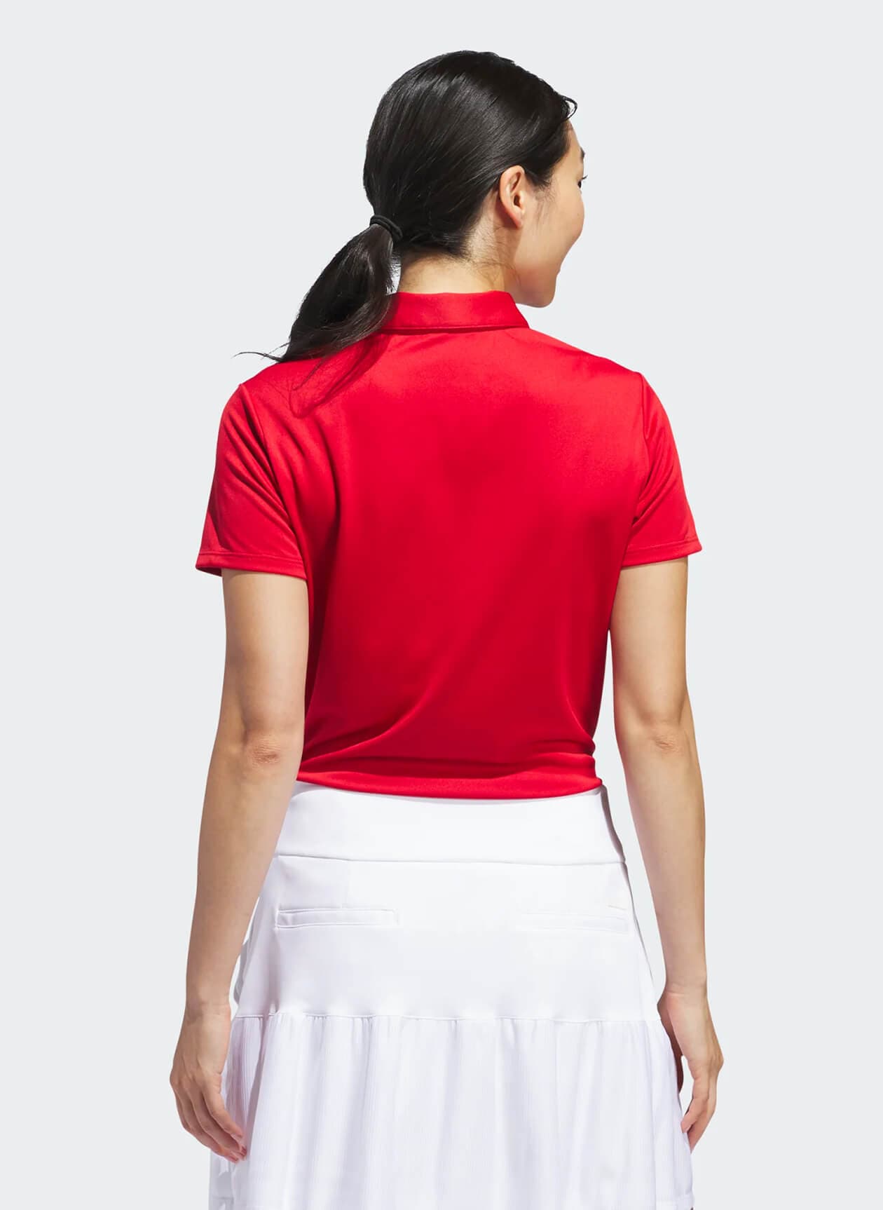 Adidas Golf Women's Performance Solid Polo - Red 3XL