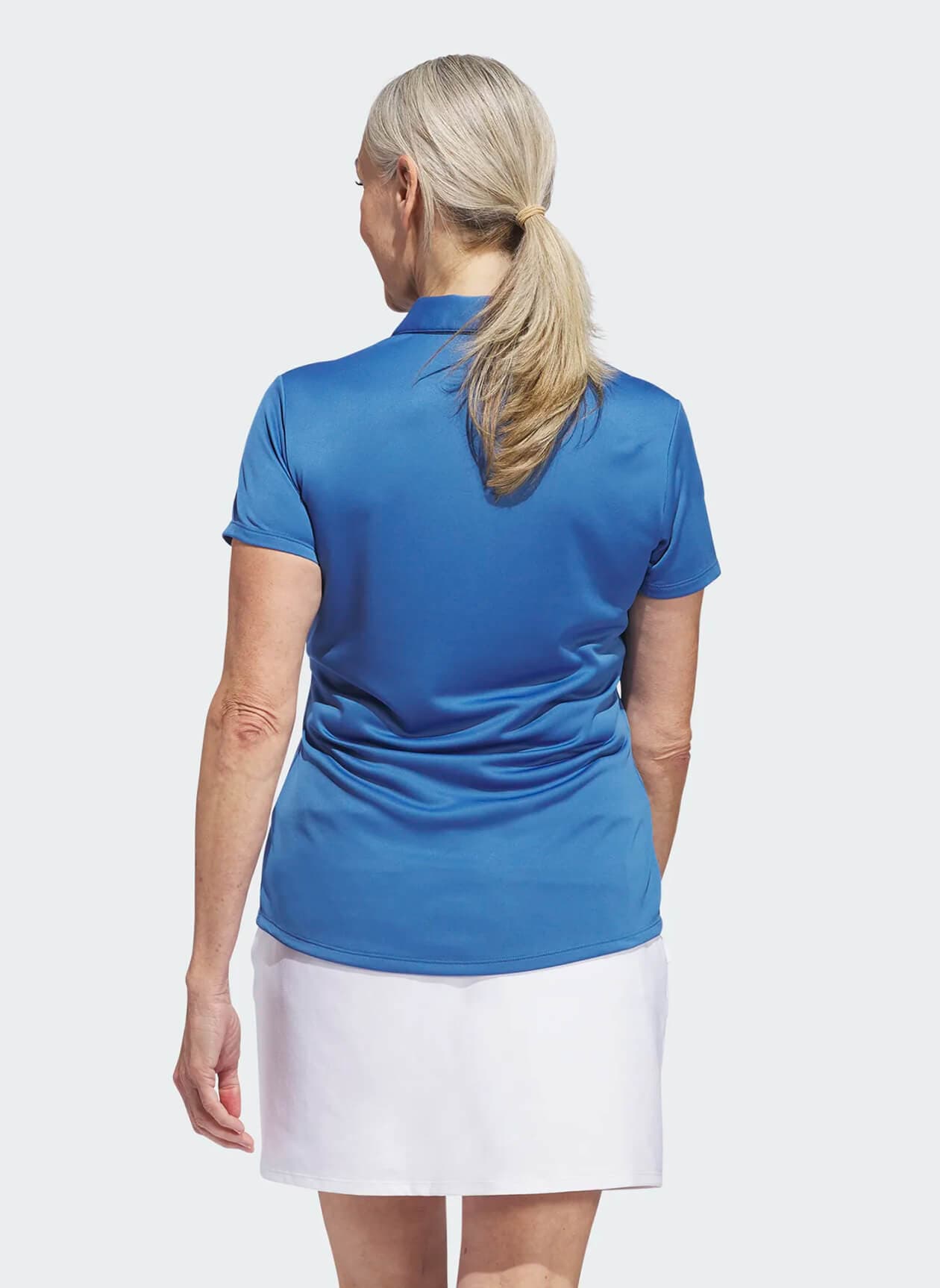 Adidas Golf Women's Performance Solid Polo - Royal (IN9922) 3XL