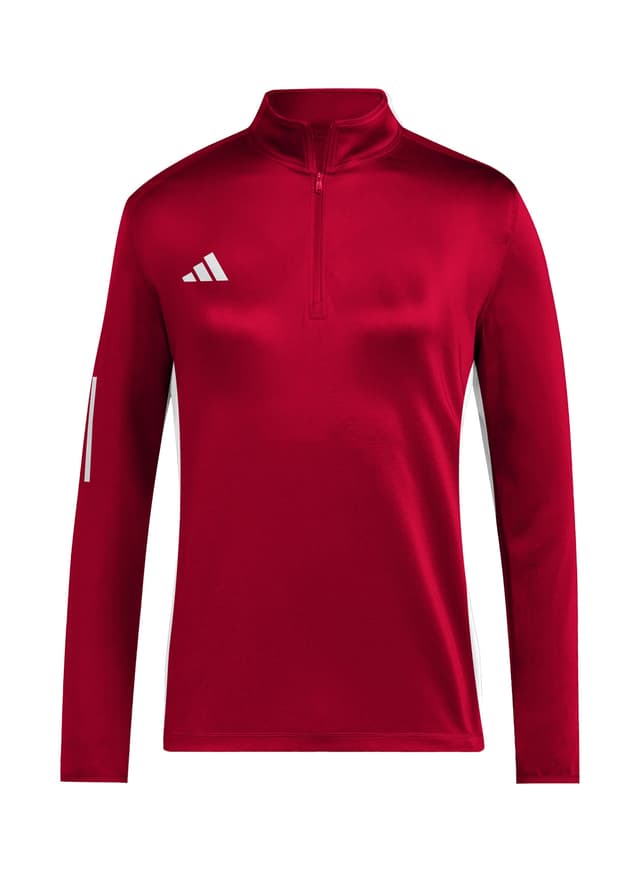Adidas Women's Golf Half-Zip - Red LG