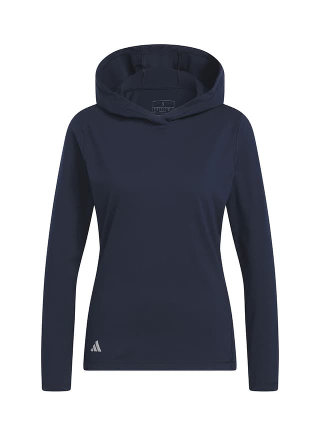 Adidas Women's Performance Golf Hoodie - Navy LG
