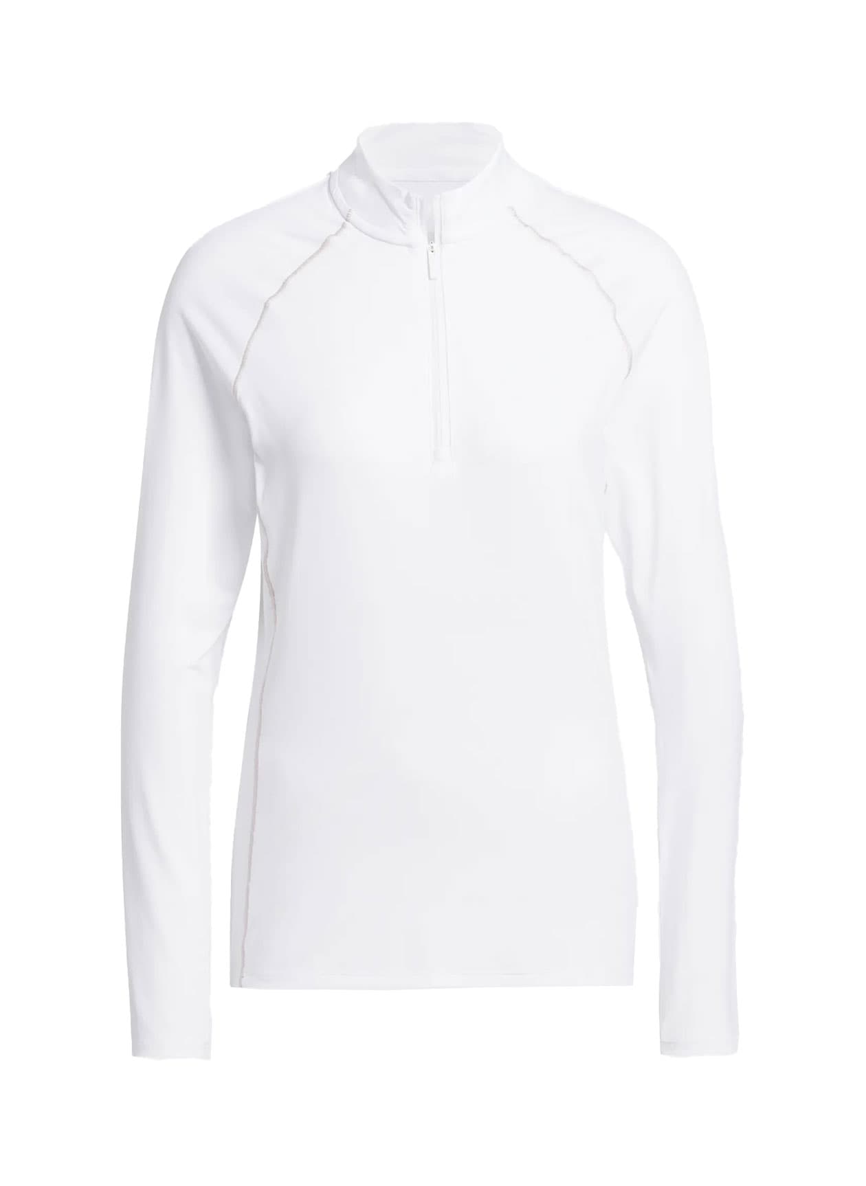 Adidas Women's Ultimate365 Solid Quarter-Zip - White LG