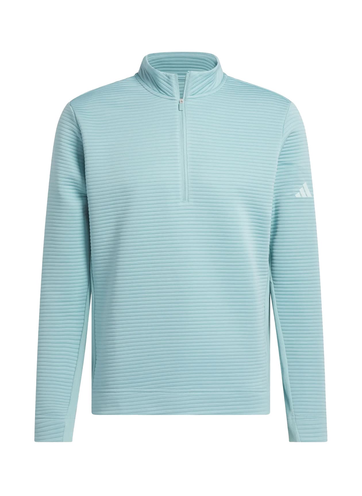 Adidas Men's Ultimate365 DWR Textured Quarter-Zip - Blue 3XL
