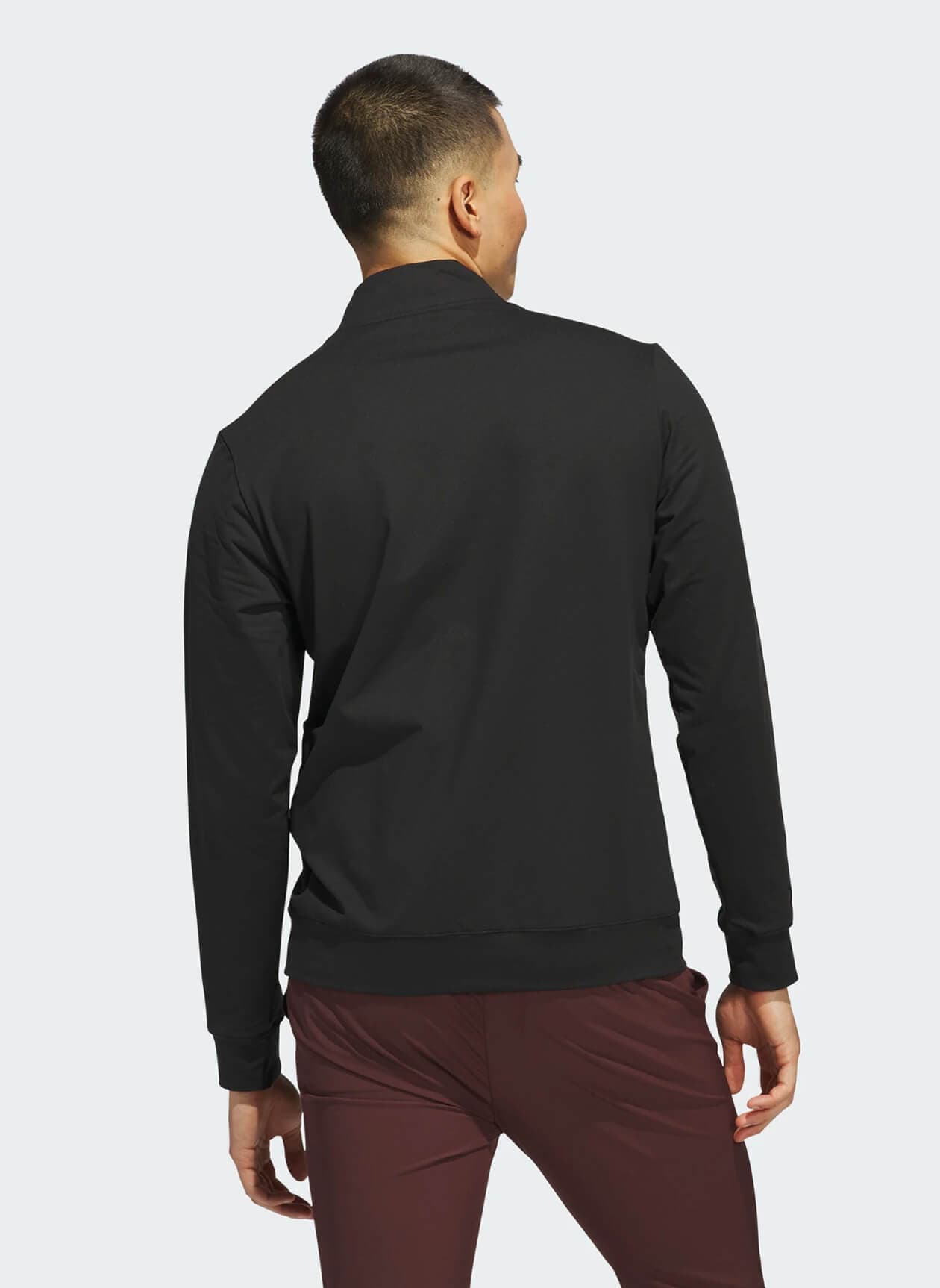 Adidas Men's Ultimate365 Tour Quarter-Zip - Black 3XL