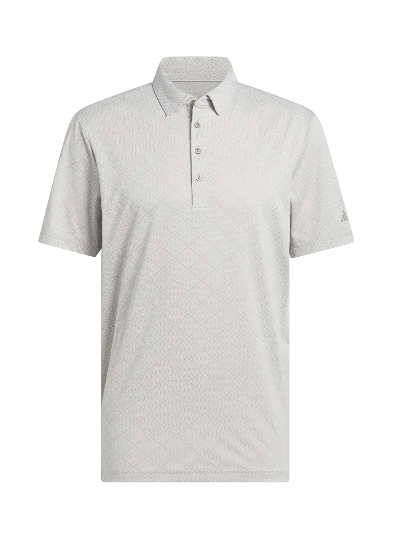 Adidas Men's Ultimate365 Jacquard Polo - White LG