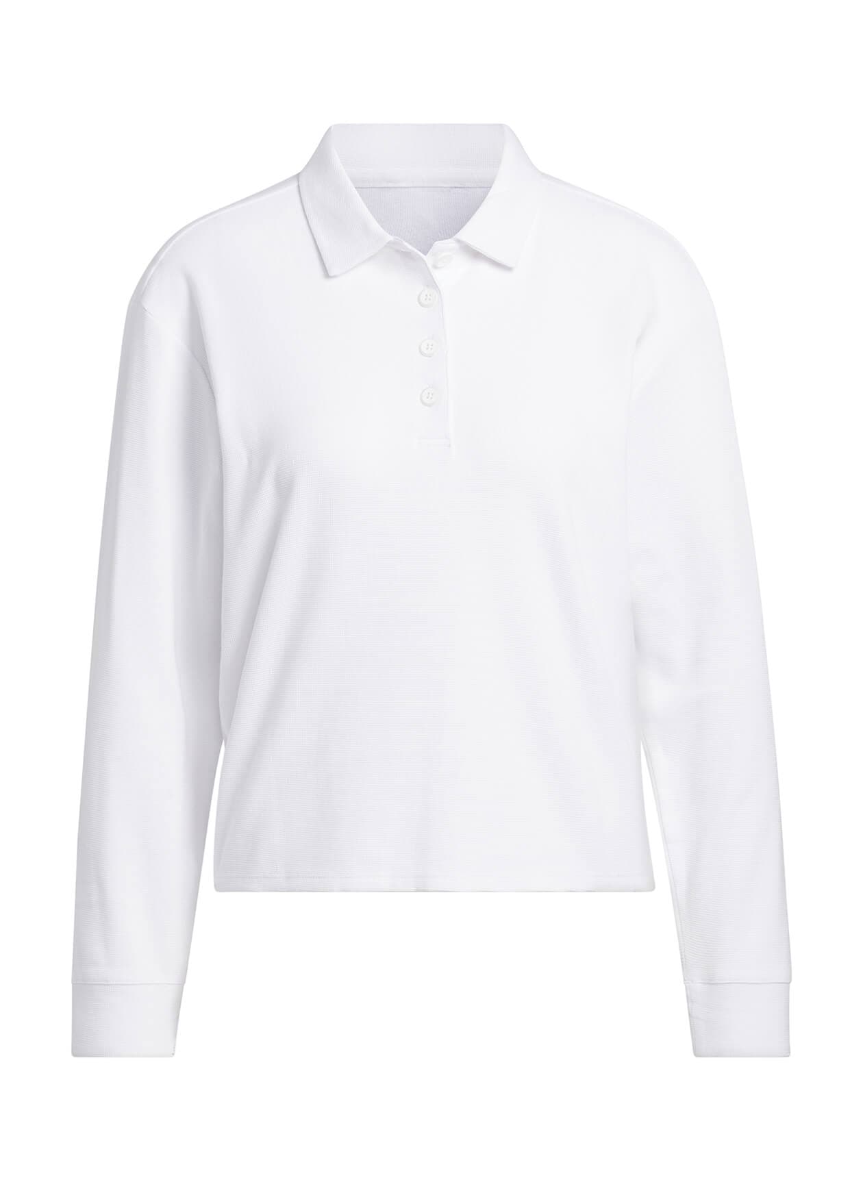 Adidas Women's Beyond the Course Long-Sleeve Polo