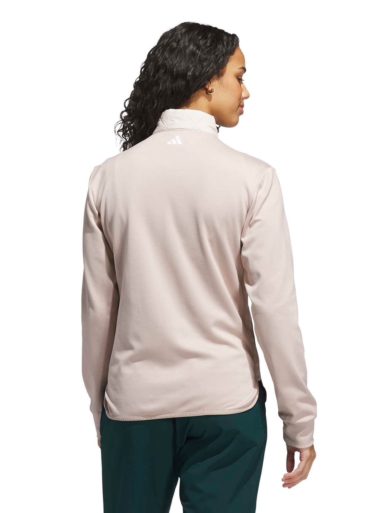 Adidas Women's Ultimate365 Quilted Jacket - Brown LG