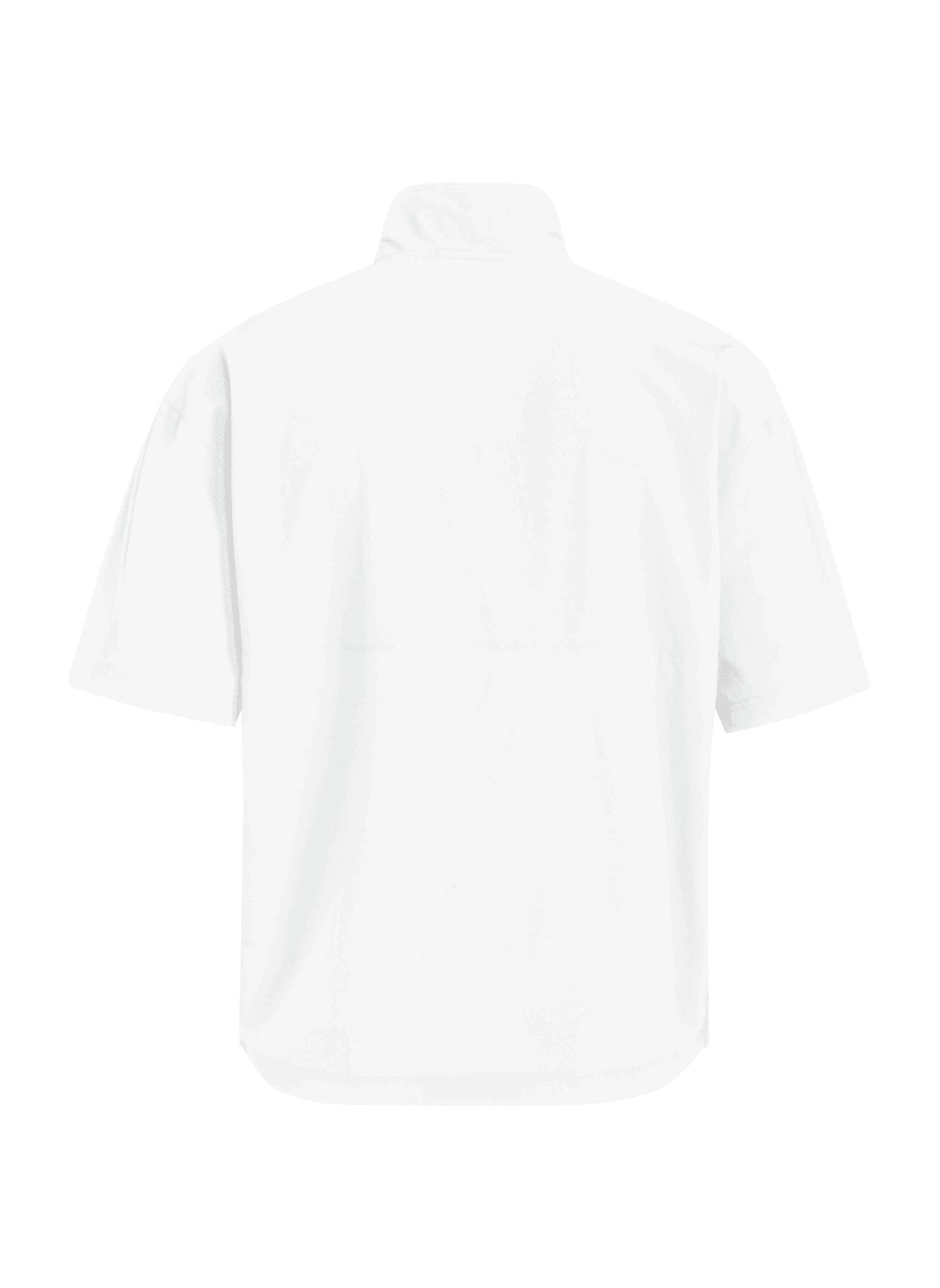Adidas Men's Quarter-Zip Short-Sleeve Jacket - White LG