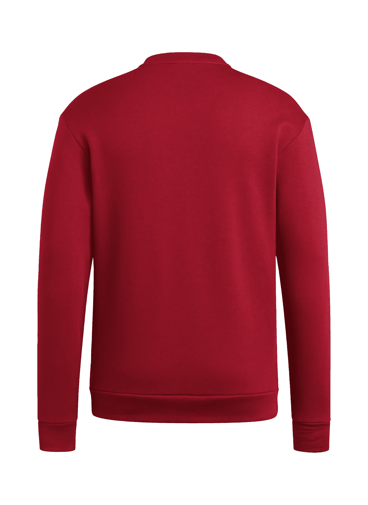 Adidas Men's Crewneck Fleece Sweatshirt - Red 3XL