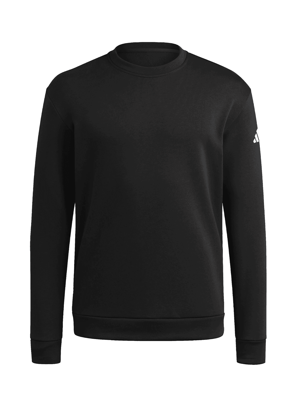 Adidas Men's Crewneck Fleece Sweatshirt - Black 3XL