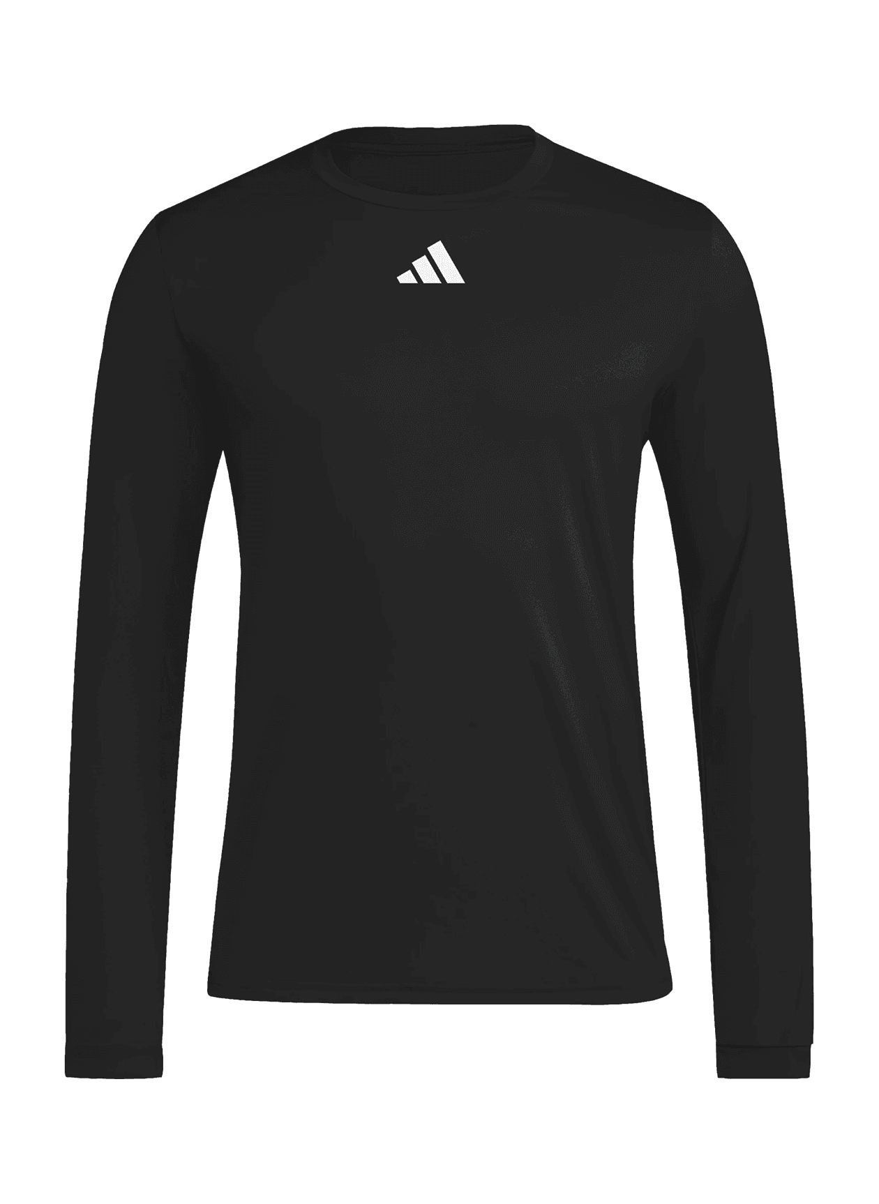 Adidas Men's Pregame Long-Sleeve T-Shirt - Black 3XL