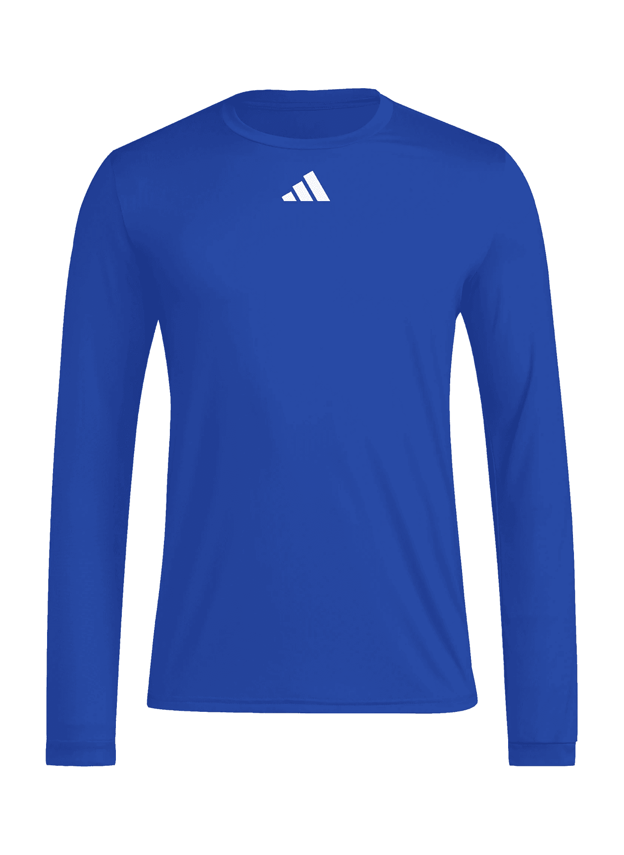 Adidas Men's Pregame Long-Sleeve T-Shirt - Cyan 3XL