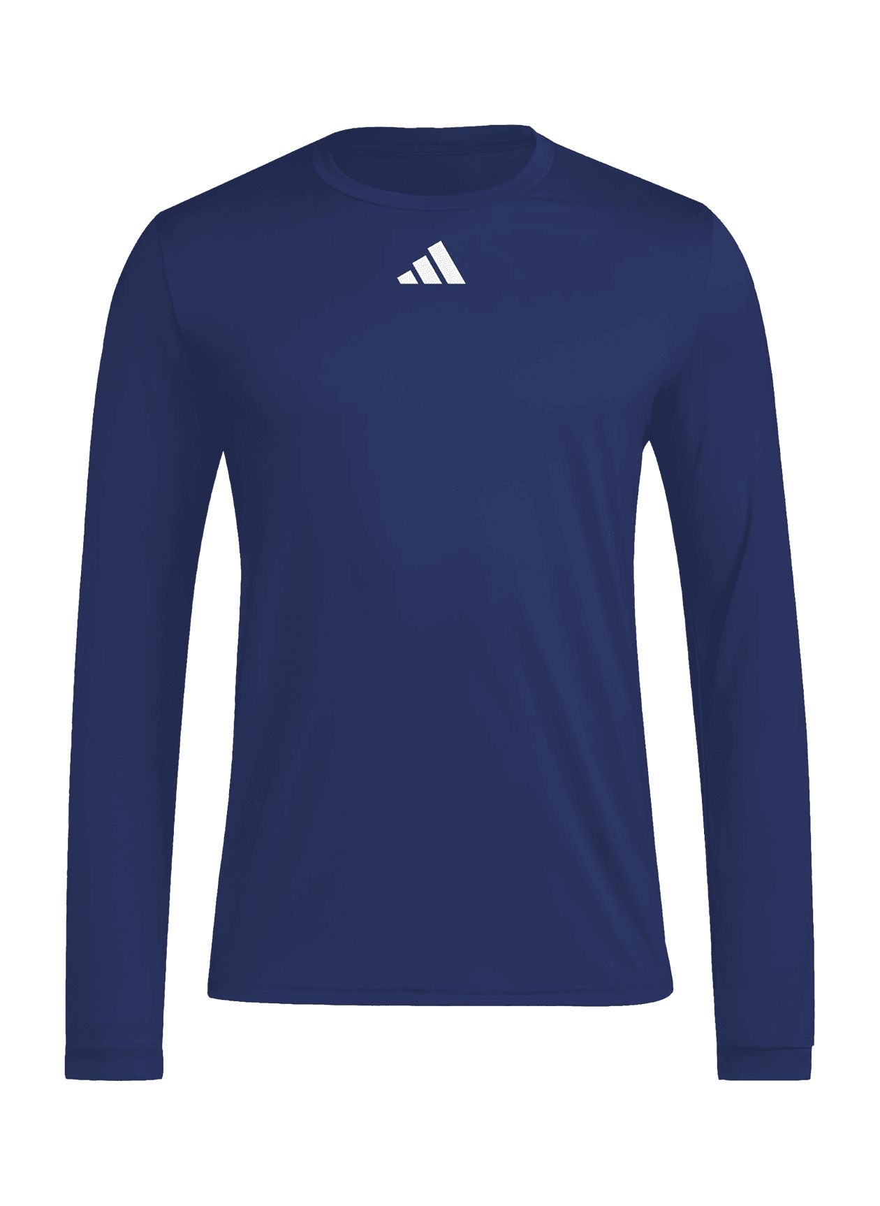 Adidas Men's Pregame Long-Sleeve T-Shirt - Navy 3XL