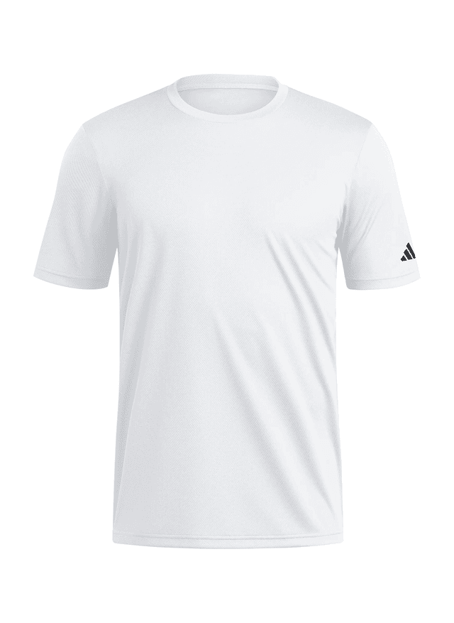 Adidas Men's Tech T-Shirt - White 3XL