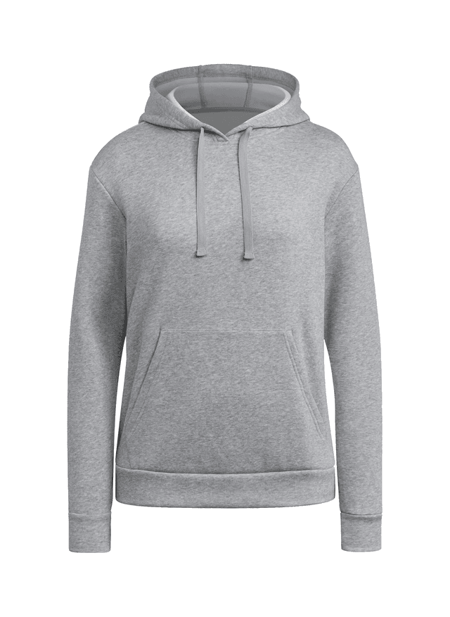 Adidas Women's Fleece Hoodie FA25 - Medium Grey Heather (JW6612) 3XL