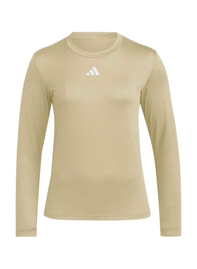 Adidas Women's Pregame Long-Sleeve T-Shirt - Brown 3XL