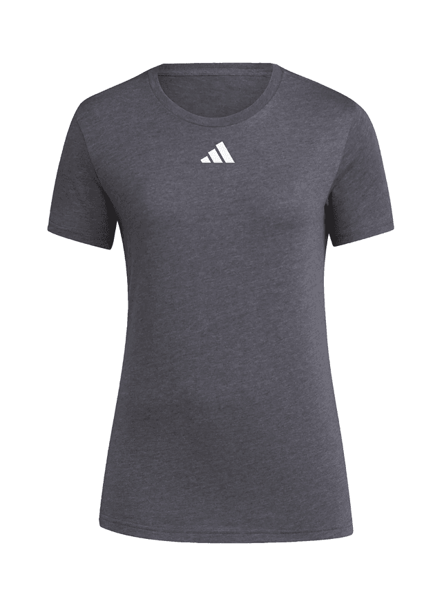 Adidas Women's Pregame T-Shirt - Dark Grey 3XL