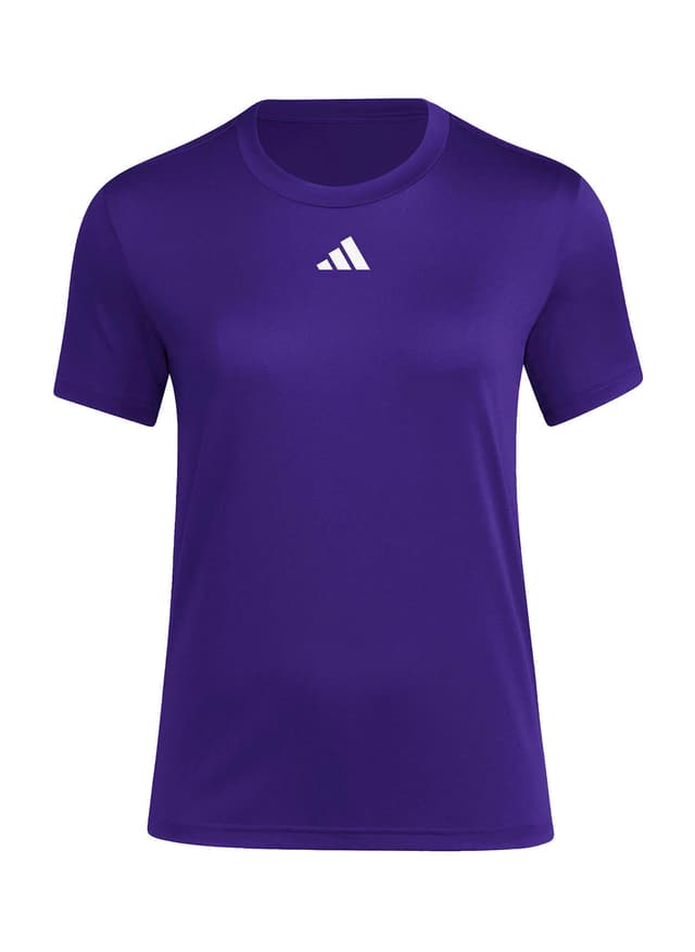 Adidas Women's Pregame T-Shirt - Purple 3XL