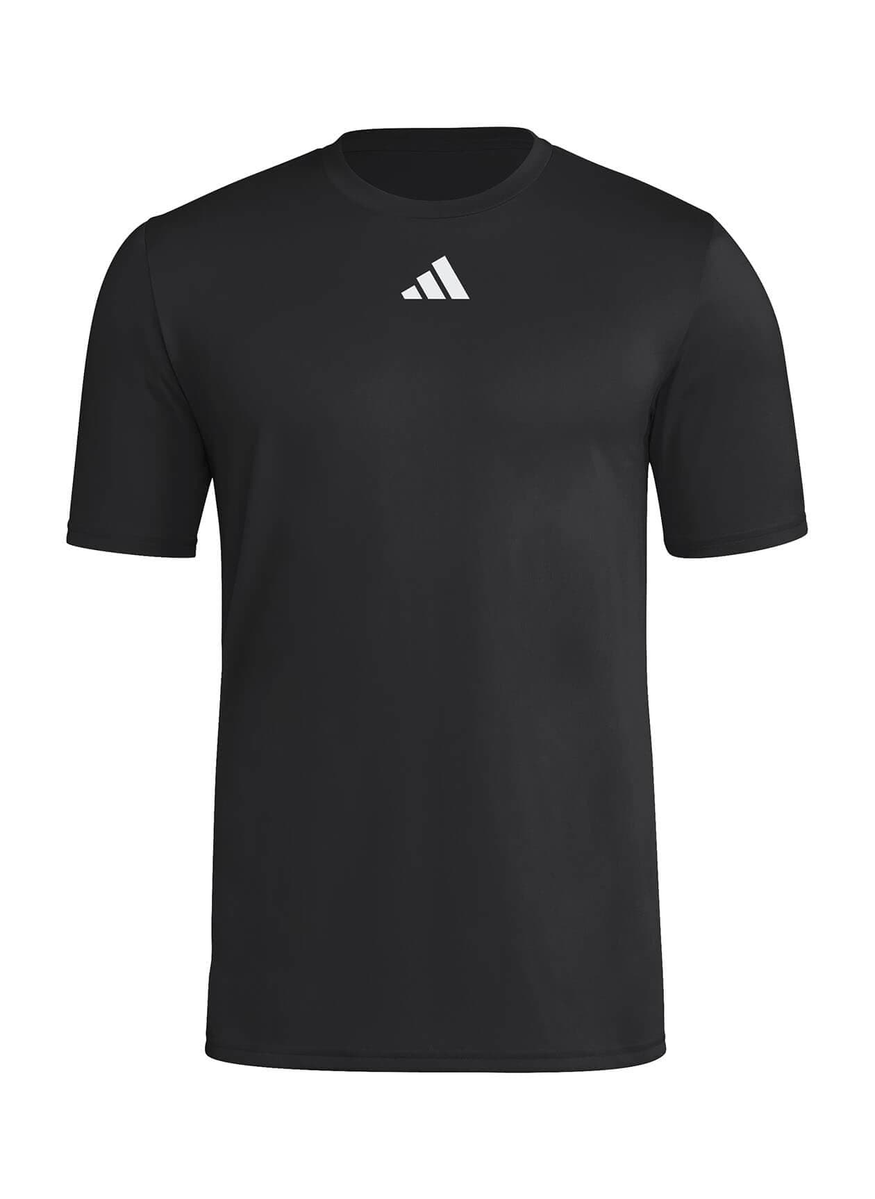 Adidas Men's Pregame T-Shirt - Black 3XL