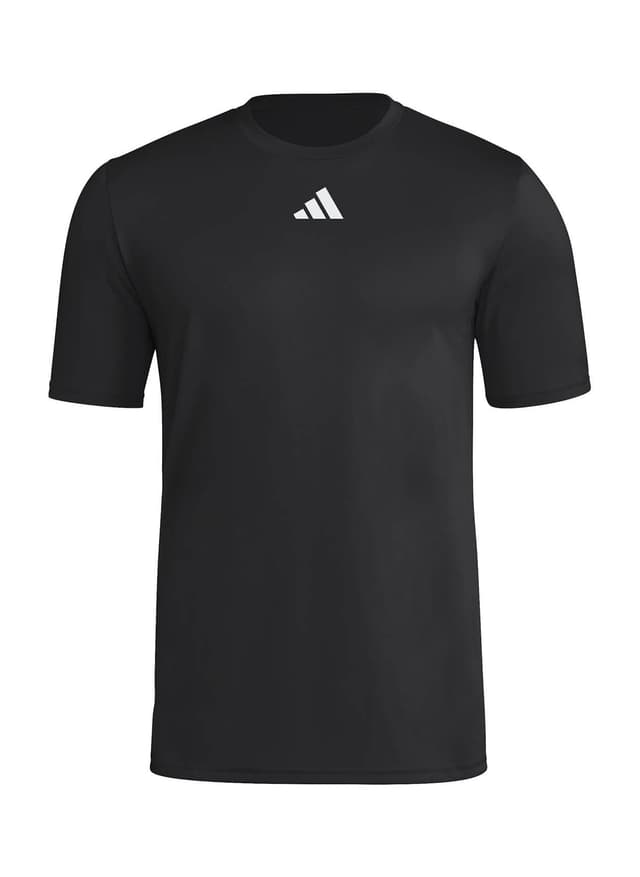 Adidas Men's Pregame T-Shirt - Black 3XL