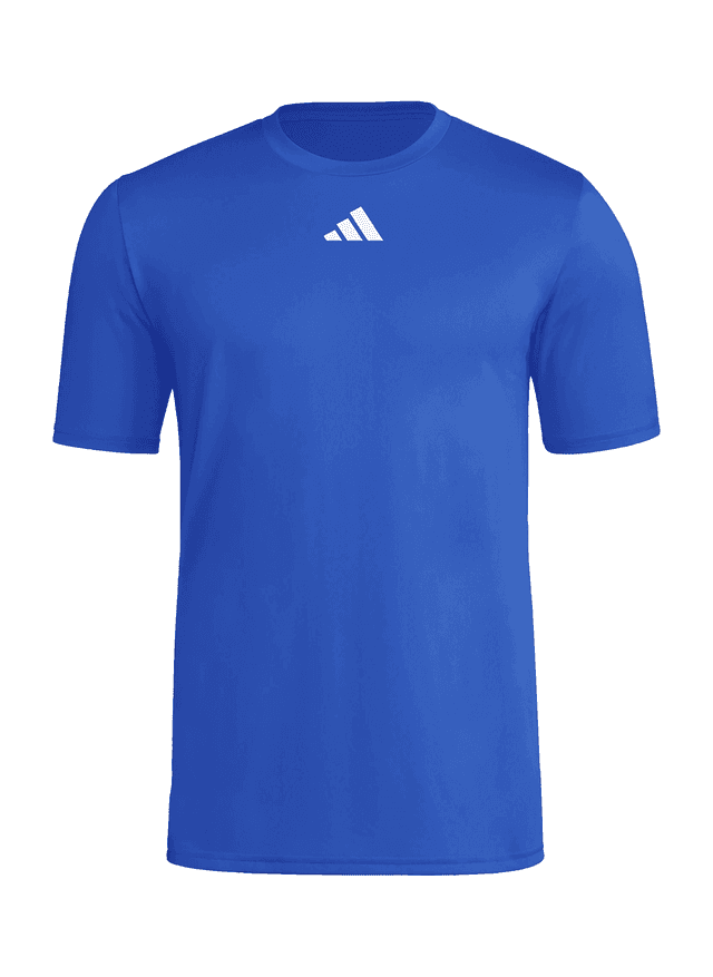 Adidas Men's Pregame T-Shirt - Cyan 3XL