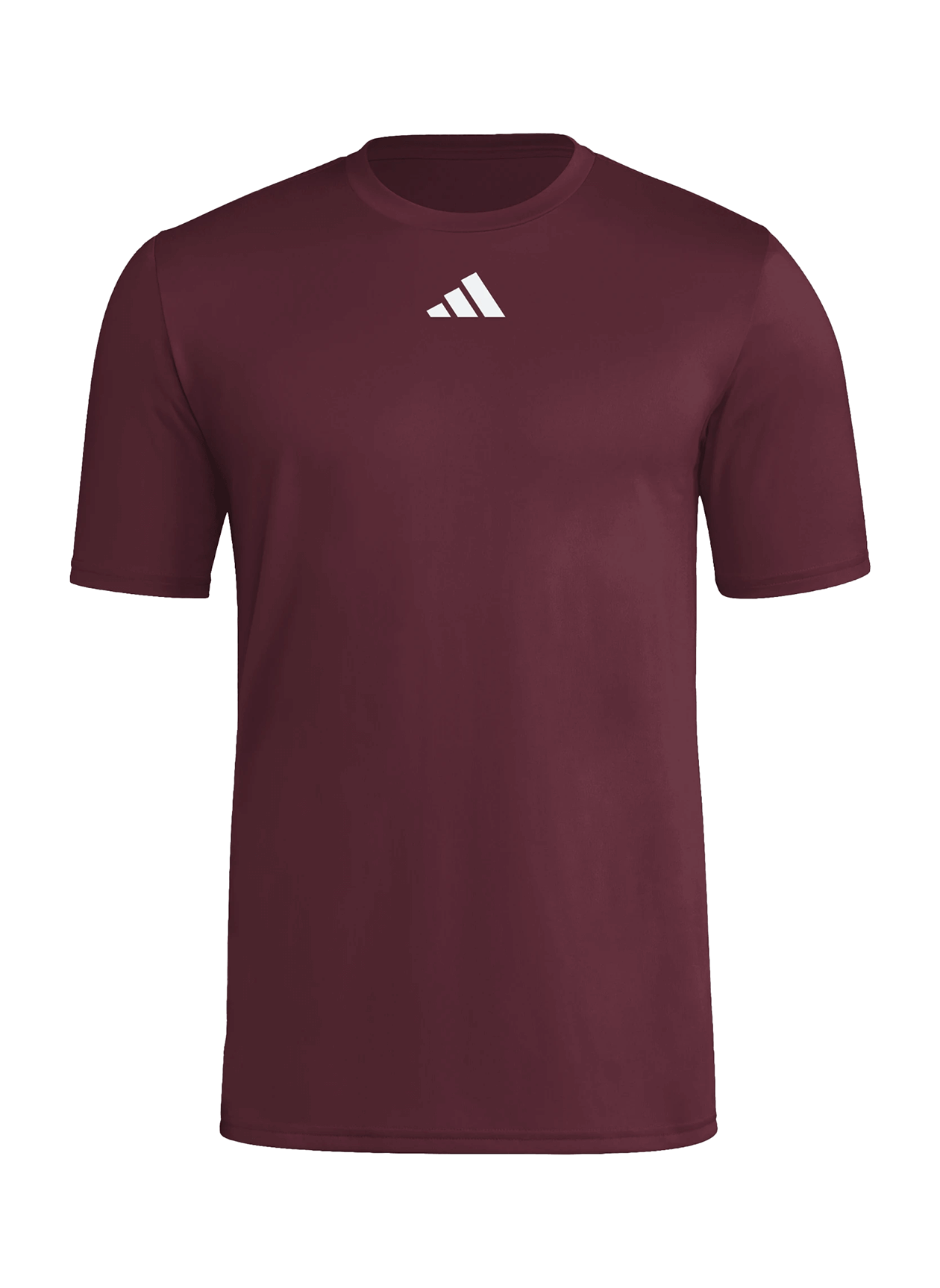 Adidas Men's Pregame T-Shirt - Team Maroon / White (JX4462) 3XL
