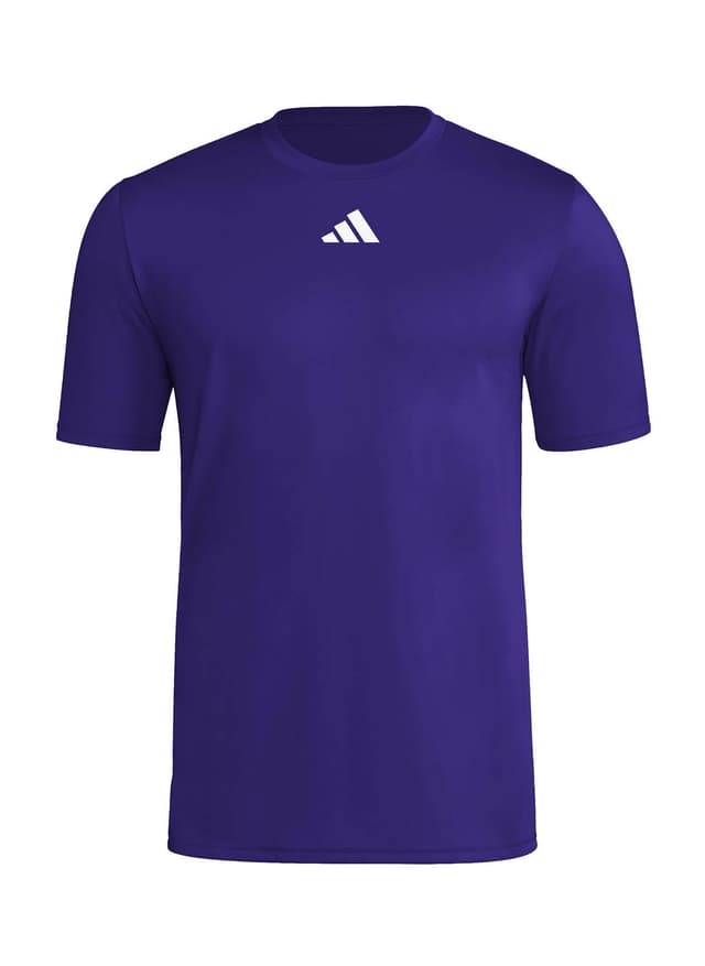 Adidas Men's Pregame T-Shirt - Purple 3XL