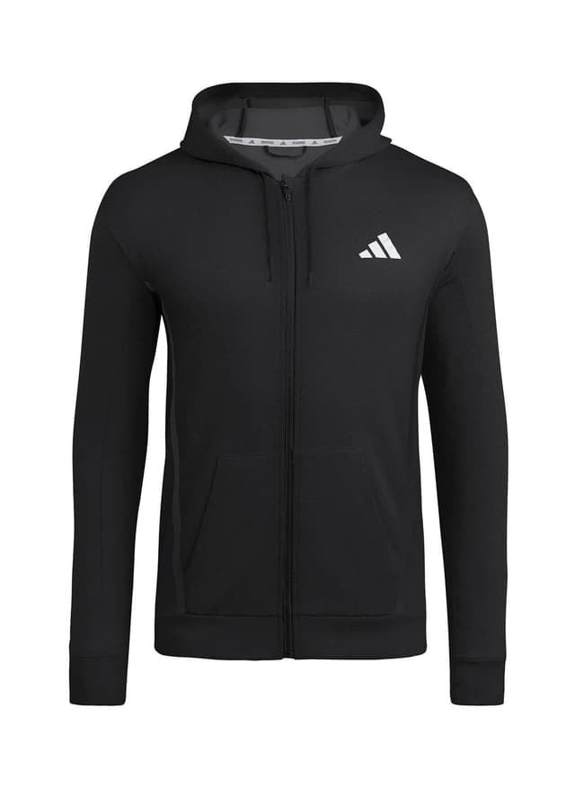 Adidas Men's Game&Go Full-Zip Hoodie - Black 3XL