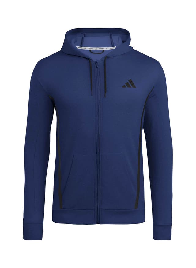 Adidas Men's Game&Go Full-Zip Hoodie - Navy 3XL