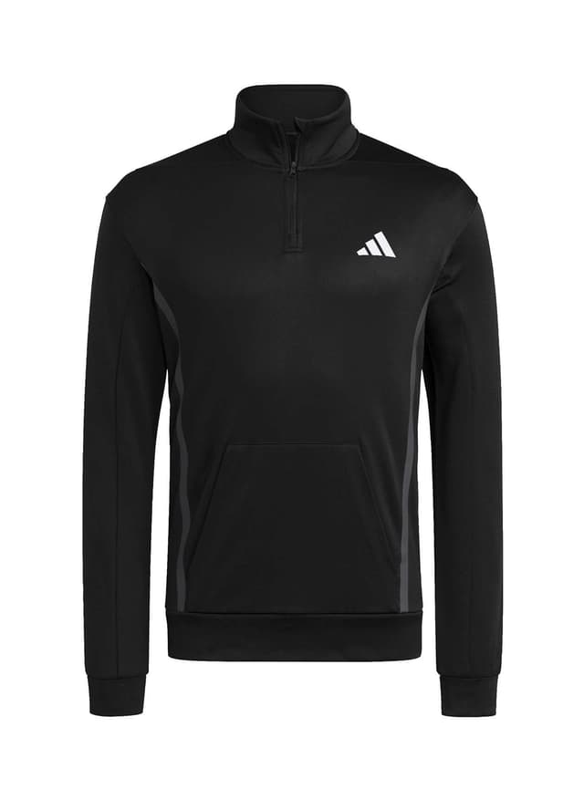 Adidas Men's Game&Go Quarter-Zip - Black 3XL