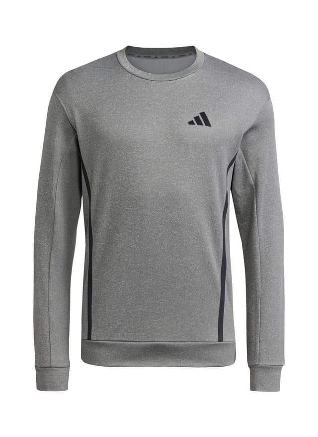 Adidas Men's Game&Go Sweatshirt - Light Grey 3XL