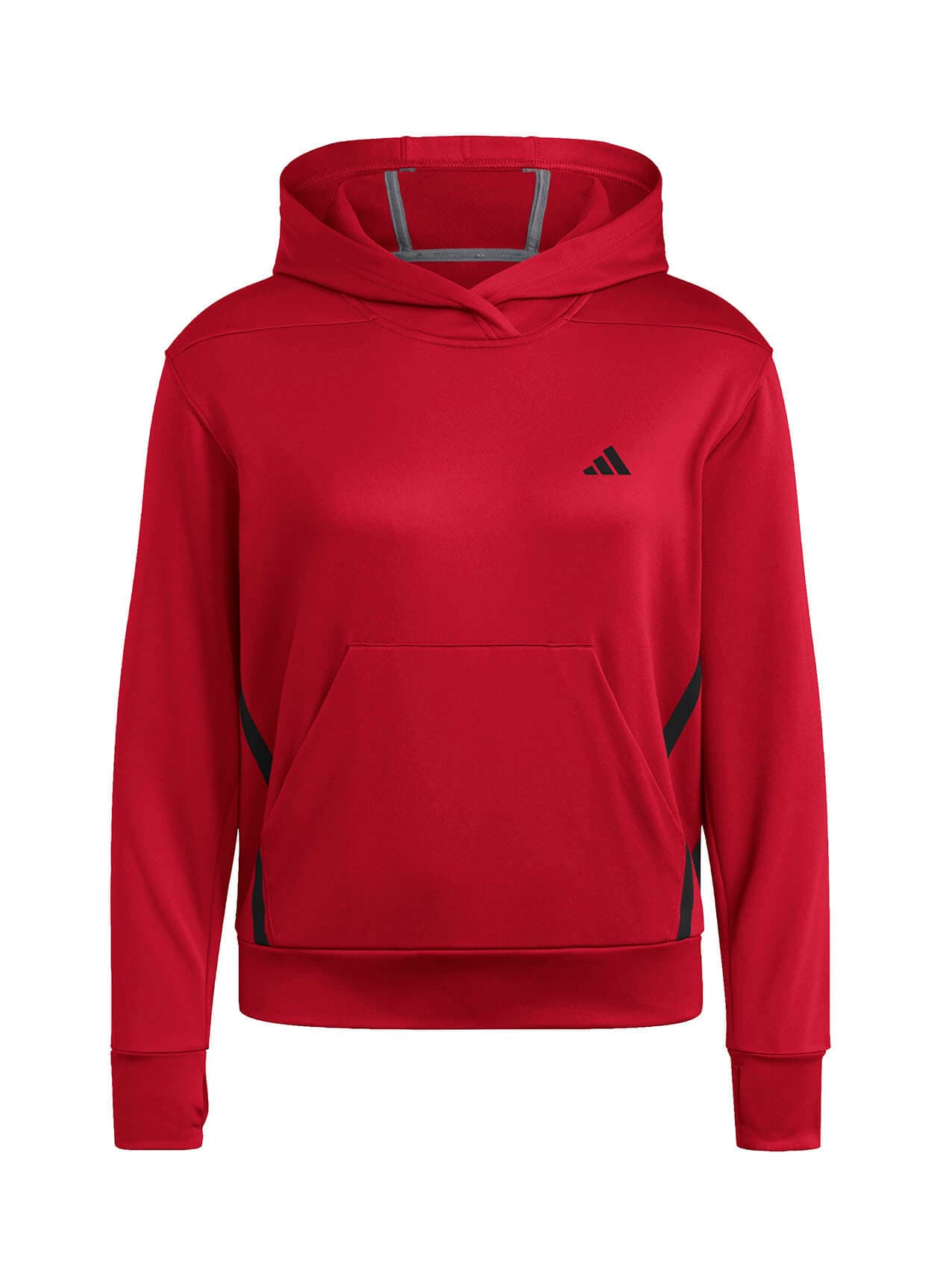 Adidas Women's Game&Go Fleece Hoodie - Red LG