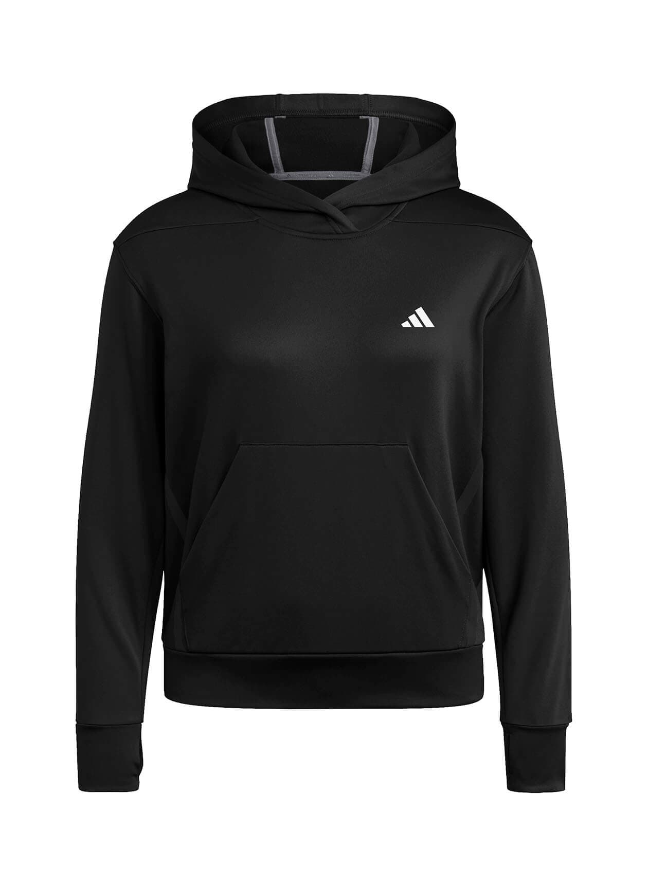 Adidas Women's Game&Go Fleece Hoodie - Black LG
