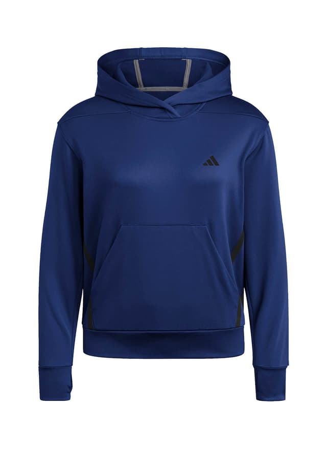 Adidas Women's Game&Go Fleece Hoodie - Navy LG