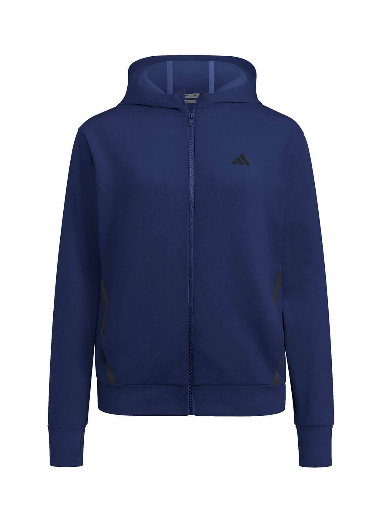 Adidas Women's Game&Go Full-Zip Hoodie - Navy LG