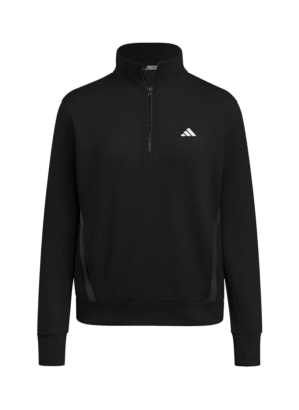 Adidas Women's Game&Go Quarter-Zip - Black LG