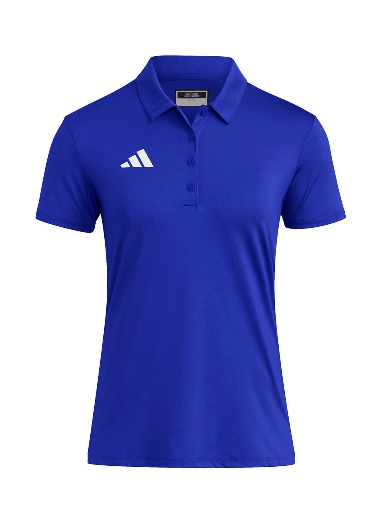Adidas Women's Ultimate365 Solid Polo - Blue LG