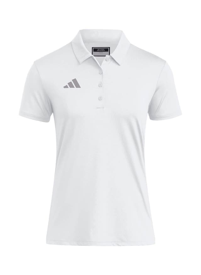 Adidas Women's Ultimate365 Solid Polo - White LG