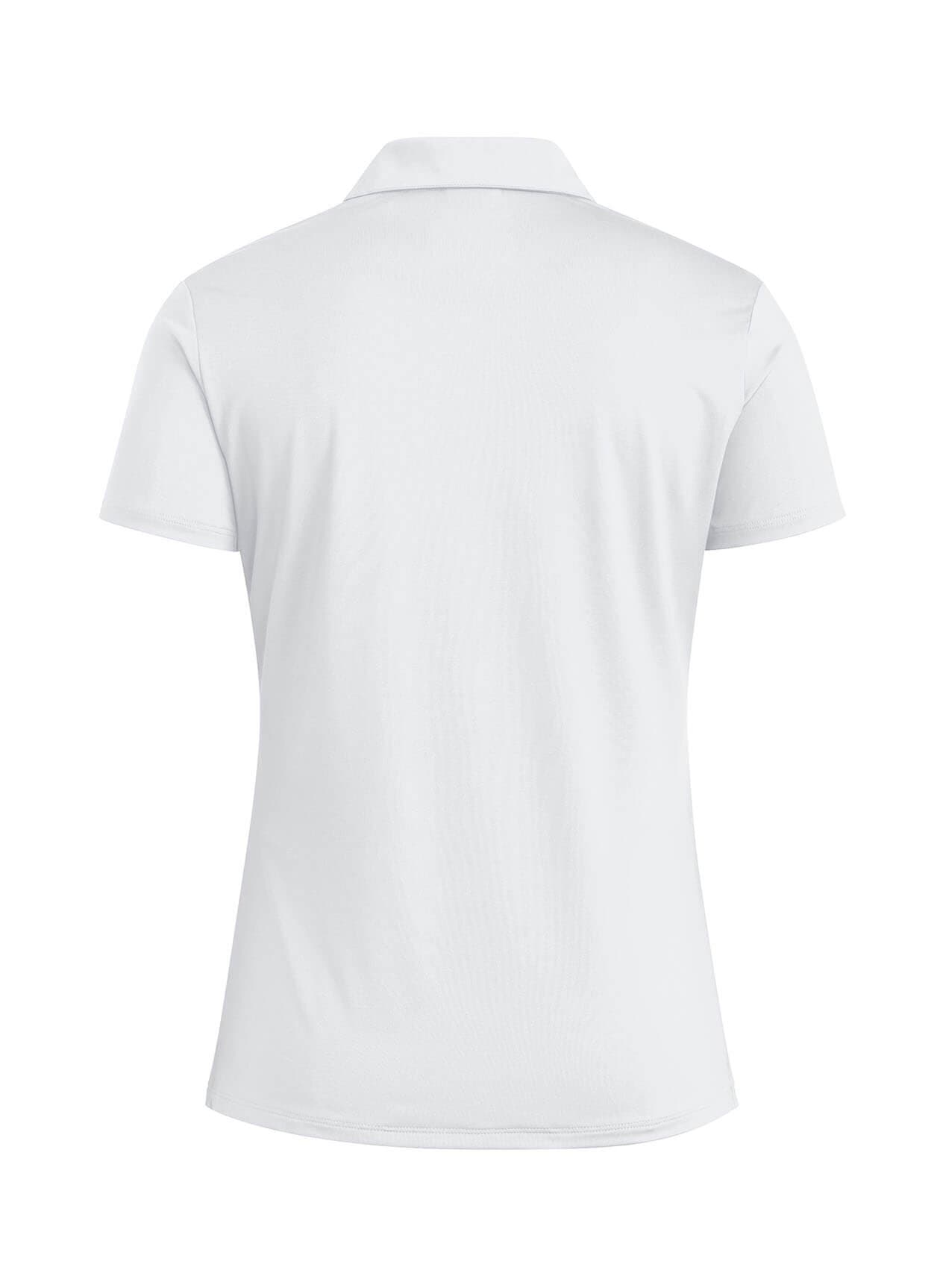 Adidas Women's Ultimate365 Solid Polo - White LG